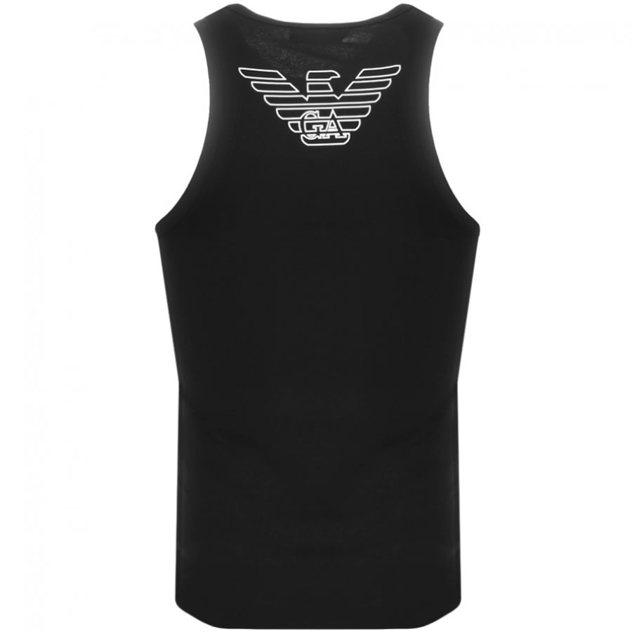 Alternative Image for ProductEmporio Armani Vest T Shirt Black2